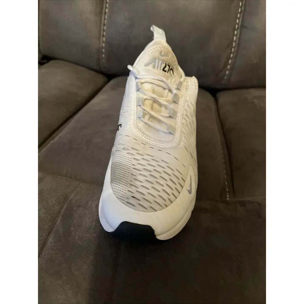 Nike Air Max 270 White Blue Whisper Shoes Football Grey AH6789-121 Women’s 8
